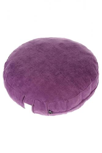 Bolster Yoga Minderi ve Meditasyon Minderi- MOR (2li Takım)