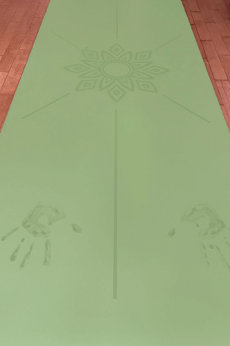 Sun Series 2.5mm Kaydırmaz Yoga Matı - Gümüş Gri